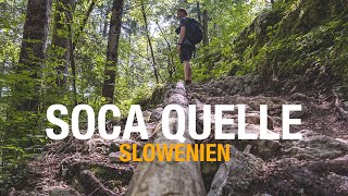 Wanderung zur Soča-Quelle (Slowenien) im Triglav-Nationalpark 🇸🇮