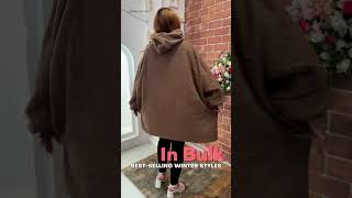 Cozy Plain Soft Feel Pocket Blanket Hoody in Multiple Colors - Best Wholesale Prices for Boutiques
