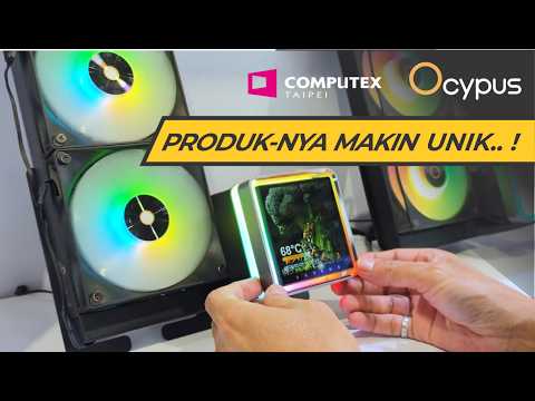 Ngintip produk produk baru OCYPUS yang makin keren di COMPUTEX 2026