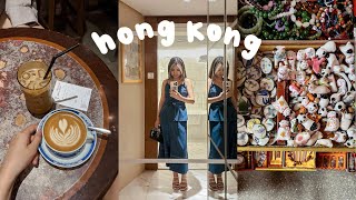 hong kong travel vlog  best dim sum i've had, cafe hopping, city views, first time in hk
