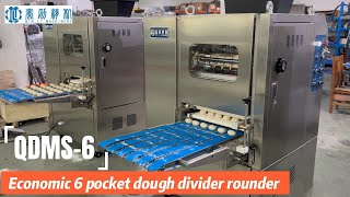 Efficient Dough Management: Exploring the Benefits of the 6 Pocket Dough Divider Rounder