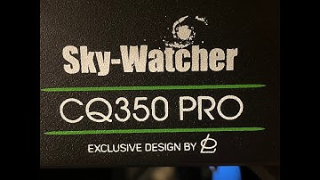 Sky Watcher CQ350 Guiding using the ASIAir app.
