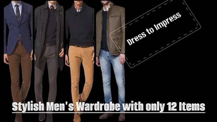 12 Must-Have Items for a Stylish Men's Wardrobe | Essential Fashion Guide 2024