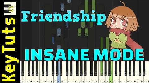 Learn to Play Friendship from Glitchtale (Undertale AU) - Insane Mode