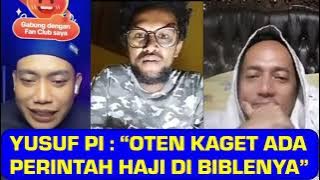 YUSUF PI VS KRISTEN | OTEN KAGET ADA PERINTAH HAJI DI BIBLENYA