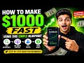 How to Make $1000 Fast Using This Simple Blueprint #passiveincome #makemoneyonline