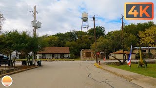 Glen Rose, Texas. An UltraHD Real Time 4K Driving Tour of a Texas Town.