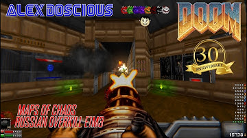 GZDoom Maps of Chaos *Russian Overkill E1M3 #doom #doom30years