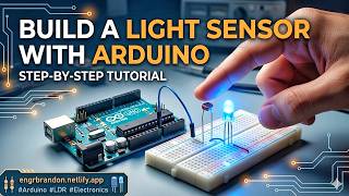 How I Built a Light Sensor with Arduino (LDR + LED Automatic ON/OFF)