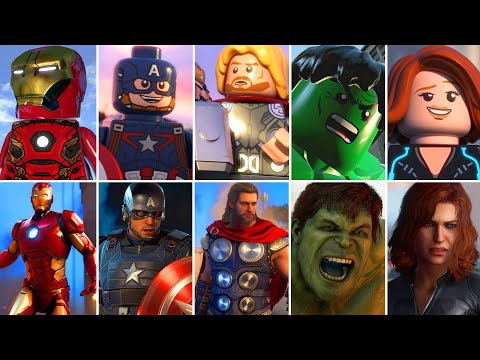 All Iron Man Transformations & Suit-Ups in LEGO Marvel's Avengers. 