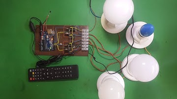 Control AC load with TV Remote by using Arduino | Fair Electro