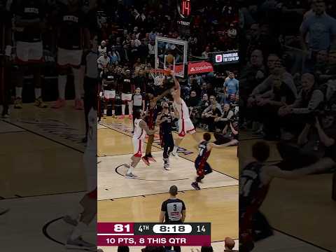 Sengun spin & ⏮️ #rockets