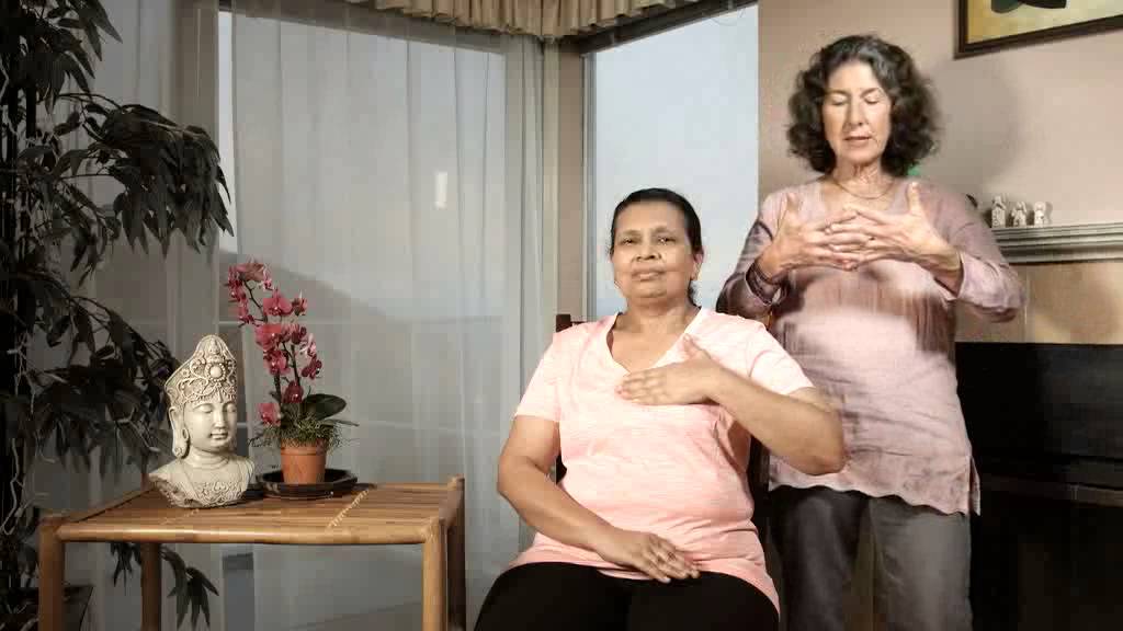 Manual Lymph Drainage (MLD) demonstrated on lymphedema patient - YouTube