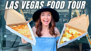 Las Vegas Crazy Food Tour: Cotton Candy Burrito, Giant Pizza & Robot Cocktails