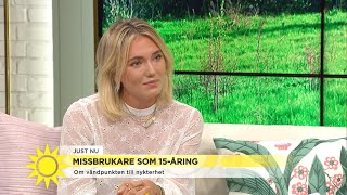 Josefin började dricka alkohol som 10-åring: ”Jag skämdes extremt över mig själ - Nyhetsmorgon (TV4)