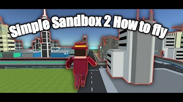 Simple Sandbox 2 How to Fly Glitch #Shorts