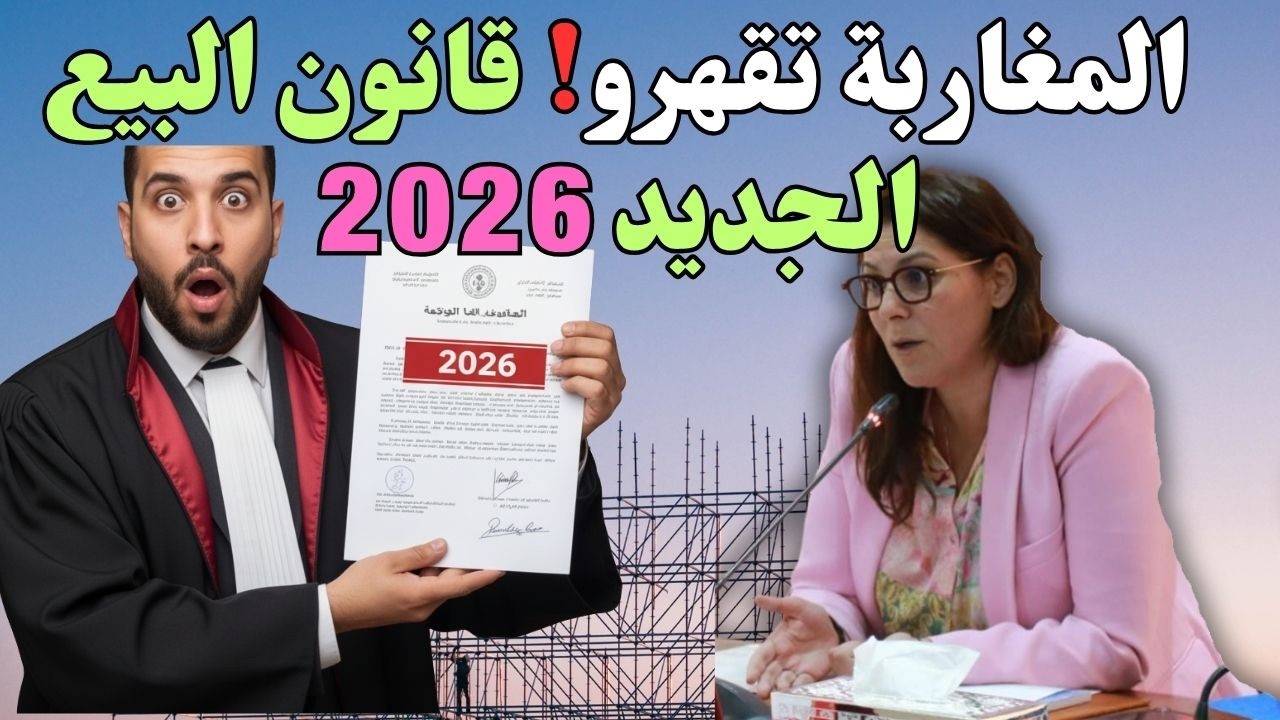 فيديو الكارثة: قانون البيع والشرا ديال 2026! ❌ آخر فرصة تشري دارك قبل ما يتبدل كلشي
