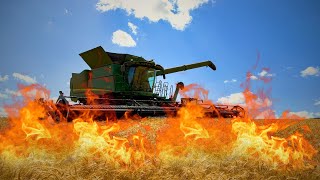 MacDon Catches 🔥 FIRE 🔥 in the Field!