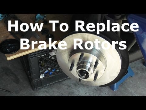 How To Replace Rotors FORD