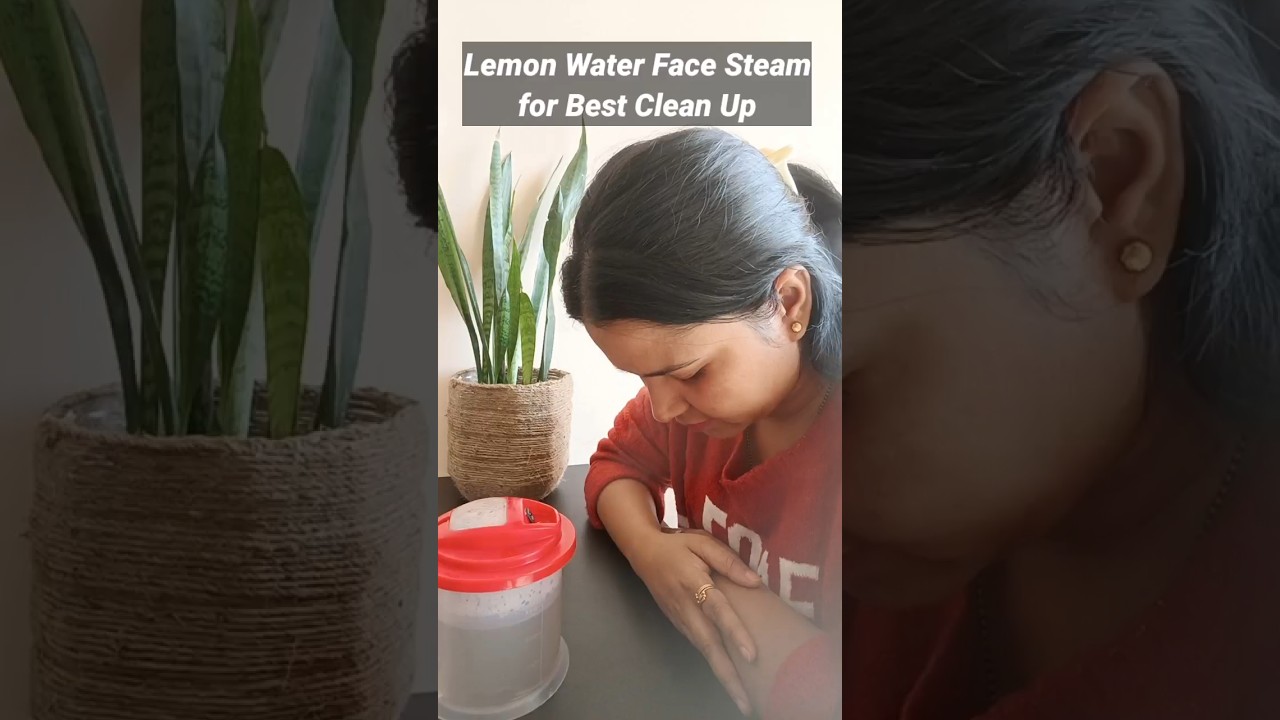Winter Special Lemon Water Steam for Best Clean Up