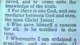 1094 1 Timothy 2 Chronological Bible (One God & One Mediator)