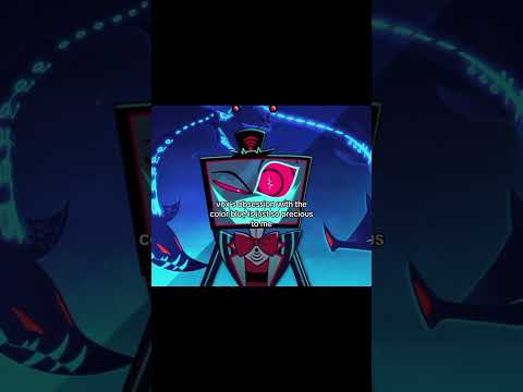 every room of his is some shade of blue/cyan, it’s kinda adorable #hazbinhotel #voxhazbinhotel #vox