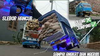 DUE TO THE WILLING 😬 THE SLEEVE WAS DESTROYED   THE LOAD COLLAPSES 🔥