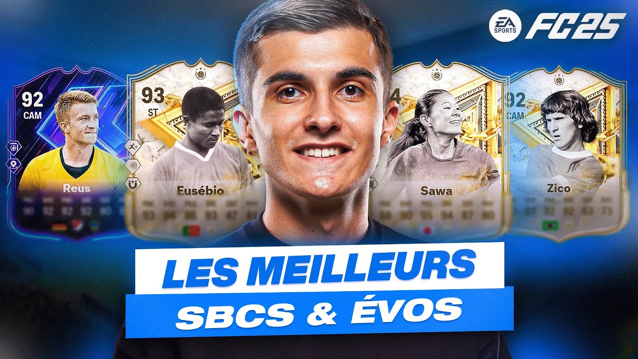 LES MEILLEURS SBCS IMMORTELS ! EUSEBIO, SAWA, ZICO & REUS FLASHBACK !