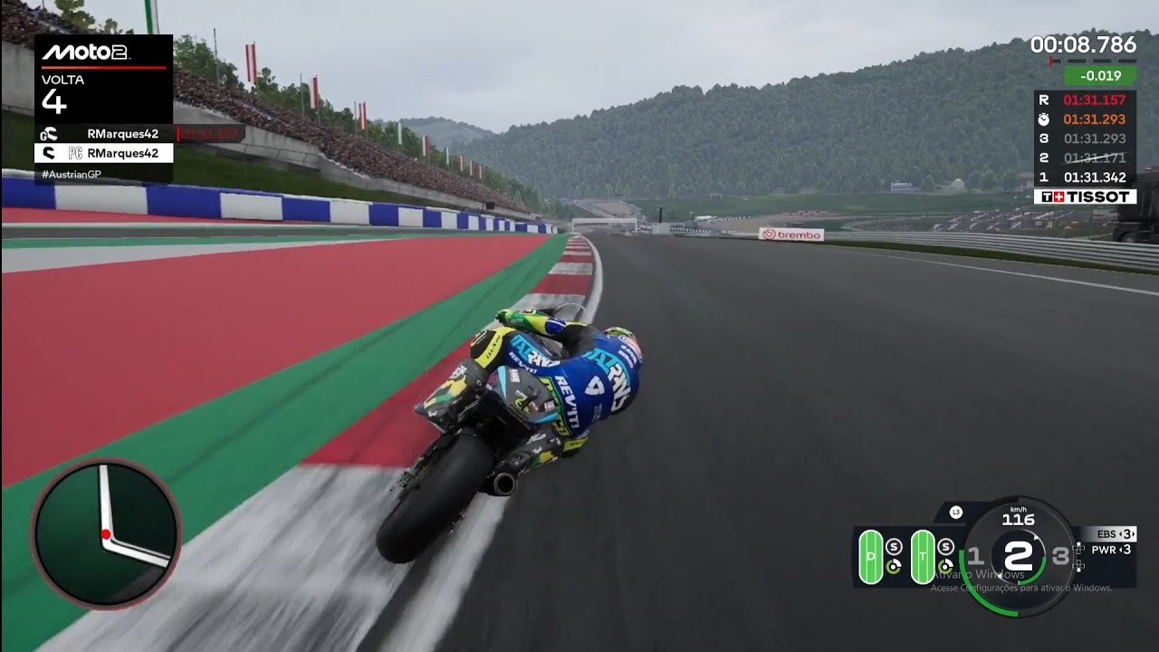 Motogp 25 | Volta rápida em Red Bull Ring | Diogo Moreira - Moto 2