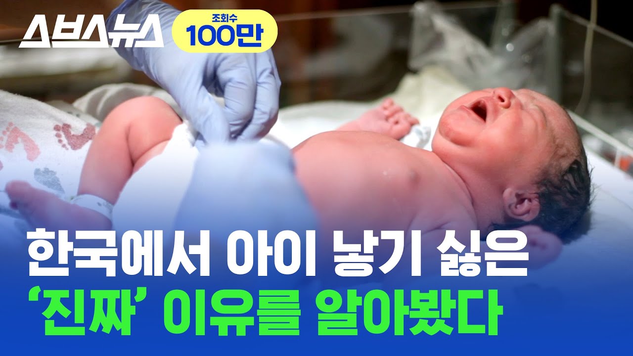 '인간의 본능' 때문에 한국에서 아이를 낳지 않는다? 수도권 집중과 저출생 문제의 관계/스브스뉴스