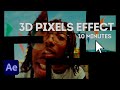 How to make 3D PIXELS EFFECT ? (After Effects)