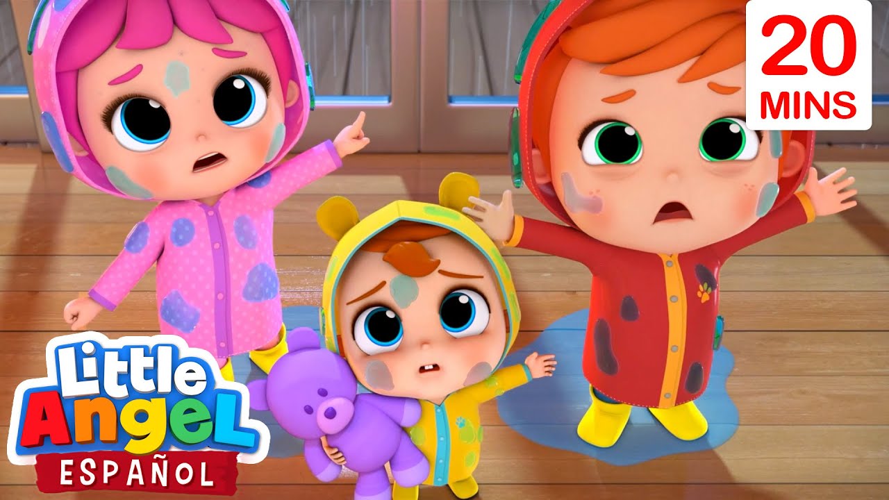 ¡Tormenta Vete Ya! | Caricaturas | Canciones Infantiles🎵| Little Angel Español