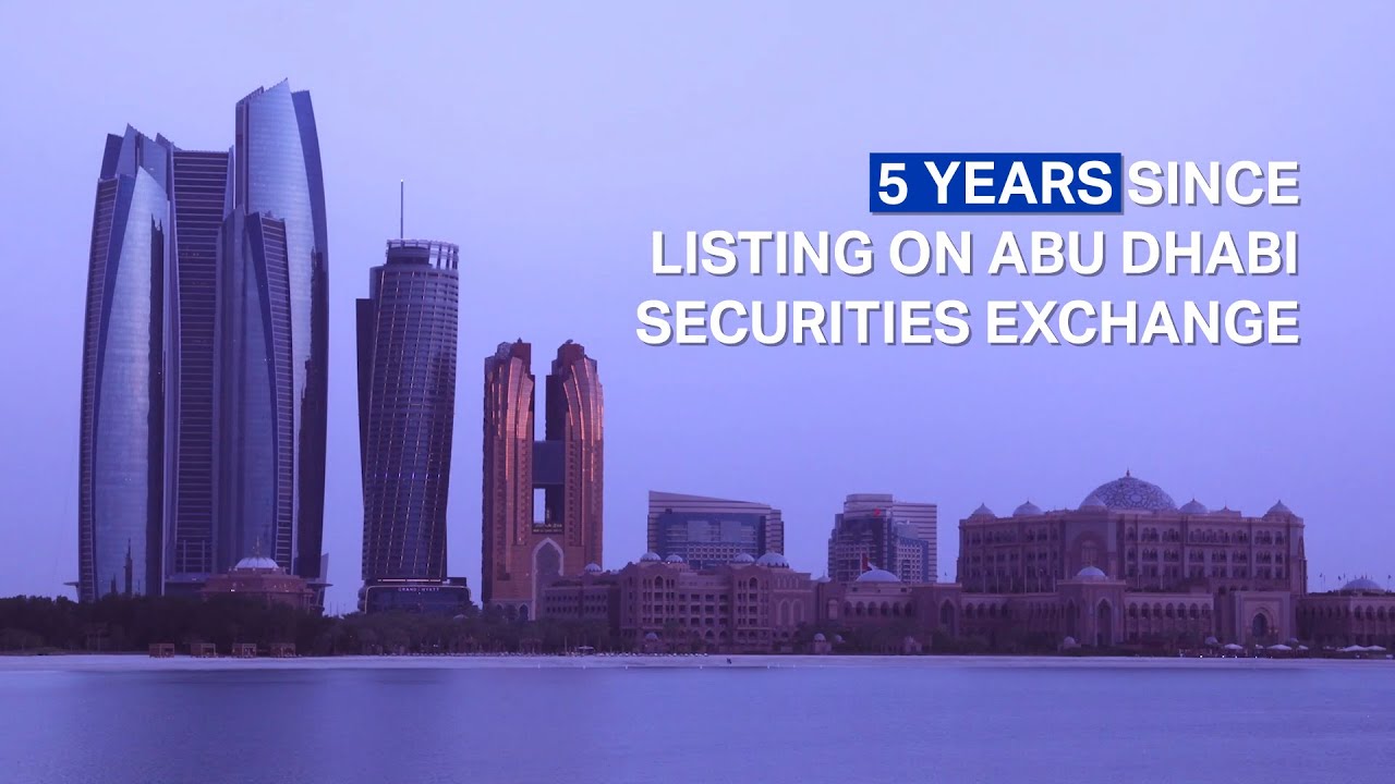 5th anniversary of our initial public offering on the Abu Dhabi Stock Exchange.