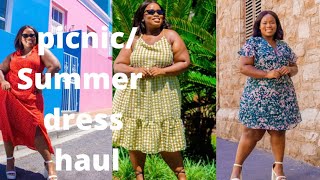 Mr price \/Jam clothing dress haul | picnic dresses | plus size South African YouTuber