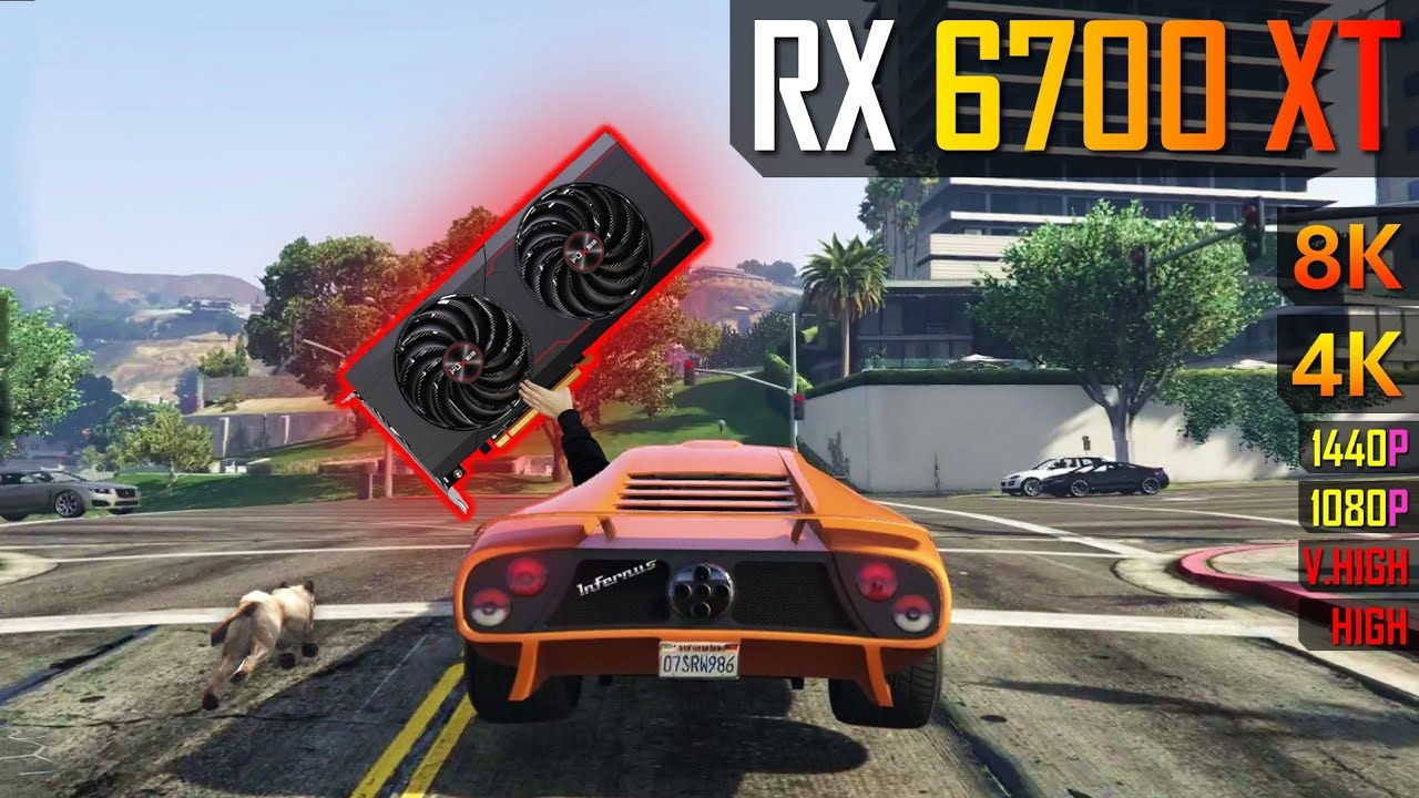 RX 6700 XT - GTA 5 & Online - YouTube