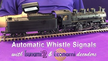 Automatic Whistle Signals with Tsunami2 & Econami Decoders