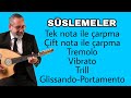 Ud dersi  sslemelertek nota ile arpma ift nota ile arpma tremolovibrato trill glissando