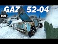 GAZ 52-04 (1984) - WINTER START after many years - ГАЗ 52-04