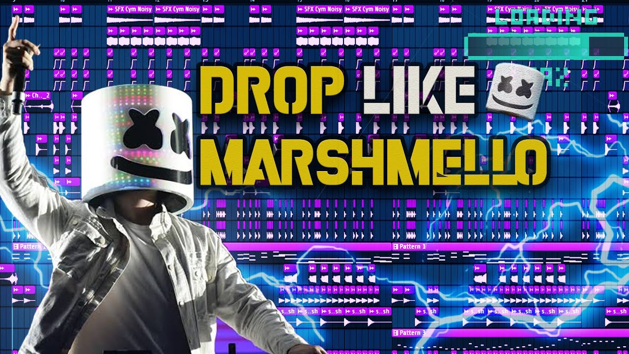 Marshmello Shockwave FL Studio solve. Drop me like