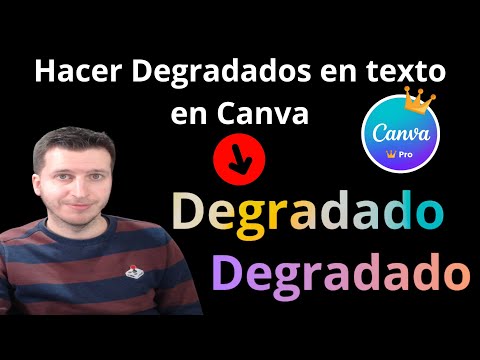 🌈✨ Cómo Crear un Degradado en Texto en Canva 2024
