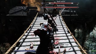 Skyrim Modded Gameplay - Embershard Mine & Bleak Falls Barrow (Dismemberment Mod Testing)