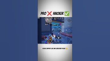 Pro ❌ Hacker ✅ #shorts #youtubeshorts #viral #bgmi