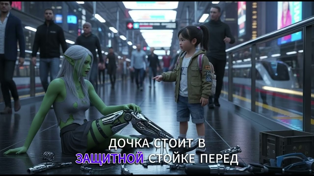 «Мой батя это починит», — сказала человеческая девчонка инопланетянке с сломанной протезной ногой.