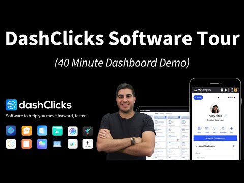 New DashClicks Software Tour (40 Minute Dashboard Demo)