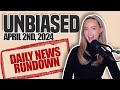 UNBIASED(4/2/24): FLORIDA ABORTION BAN, TRUMP POSTS BOND, GAG ORDER EXPANDED, ISRAELI STRIKE &amp; MORE.