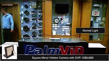 MIRRORCLOCK-DVR-V2 Mirror Alarm Clock Hidden Camera Demo Video