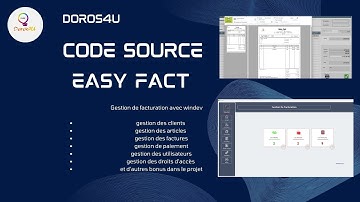 Code source windev : projet gestion facturation