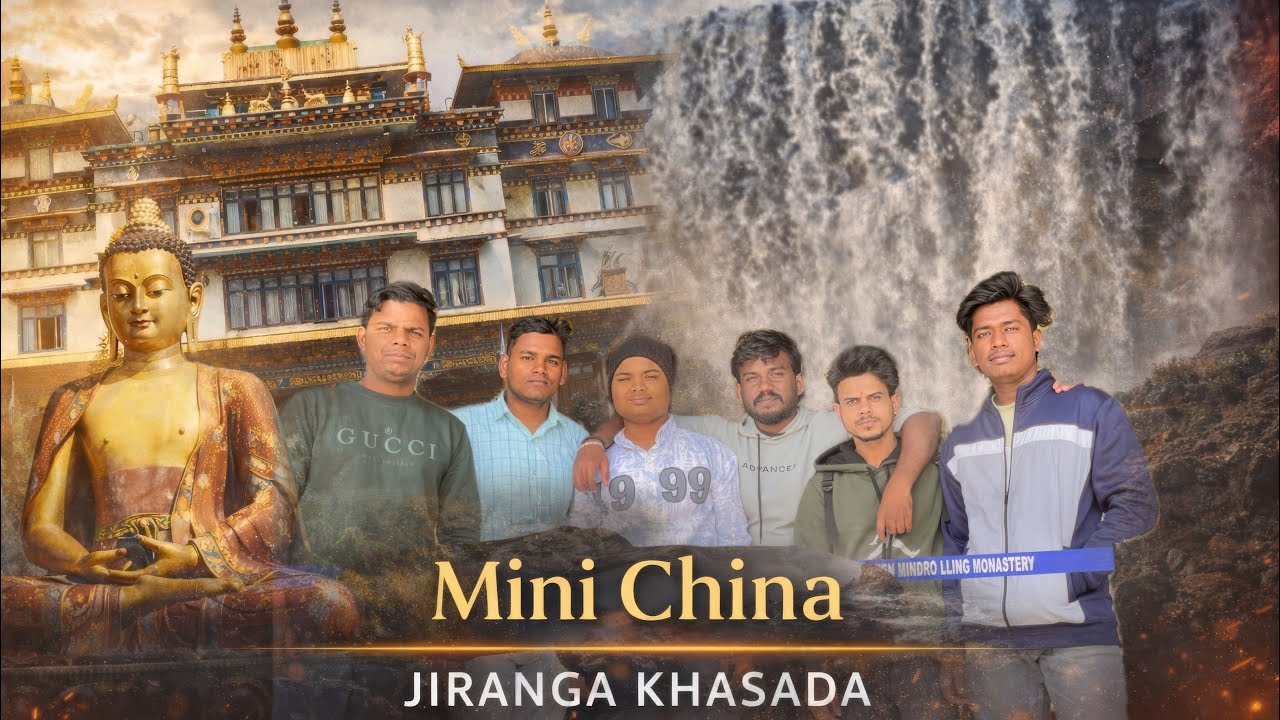 🎥 Vlog 6 | Bike Journey to Jiranga Khasada – Mini China 🏍️🌏