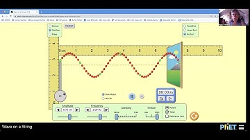 Phet Waves on string