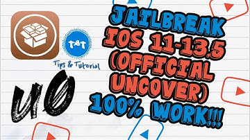 JAILBREAK IOS 11-13.5 WITH UNC0VER OFFICIAL 100% WORK!!!